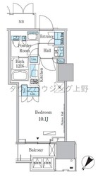 HARUMI　FLAG　PORT　VILLAGE　A棟の物件間取画像